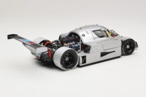 Sauber C9 Ice Silver 1989 Exoto 1:18 SAUBER003 Metalas - nuotrauka 3 iš 7