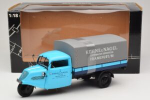 Tempo Hanseat Pikapas Kühne & Nagel Frankfurt Minichamps 1:18 180099022 Metalas - nuotrauka 6 iš 6