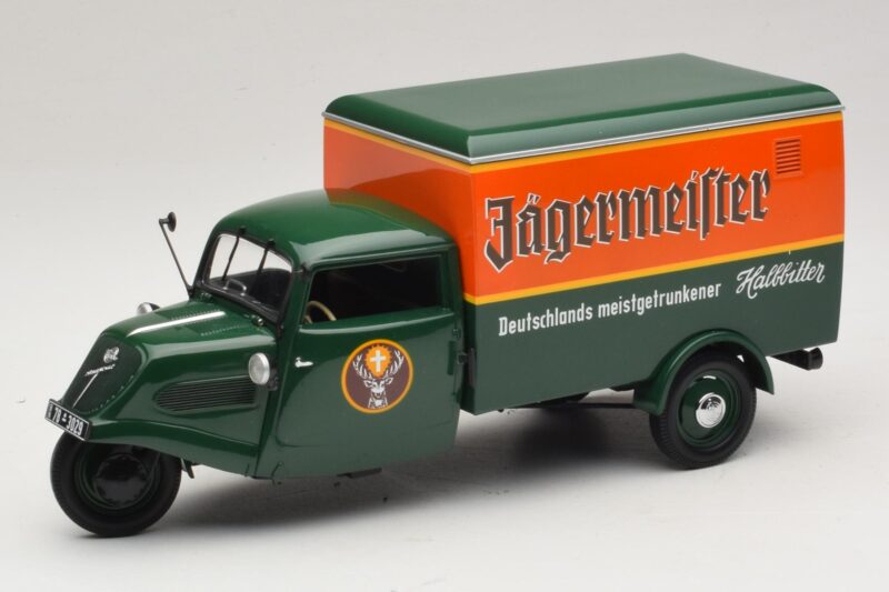 Tempo Hanseat Furgonas Jägermeister Minichamps 1:18 150099044 Metalas