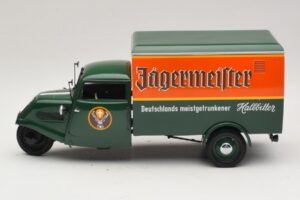 Tempo Hanseat Furgonas Jägermeister Minichamps 1:18 150099044 Metalas - nuotrauka 4 iš 8
