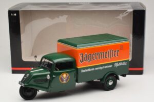 Tempo Hanseat Furgonas Jägermeister Minichamps 1:18 150099044 Metalas - nuotrauka 8 iš 8