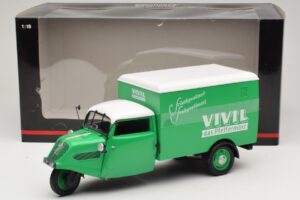 Tempo Hanseat Furgonas Vivil Žalias Minichamps 1:18 150099043 Metalas - nuotrauka 6 iš 6