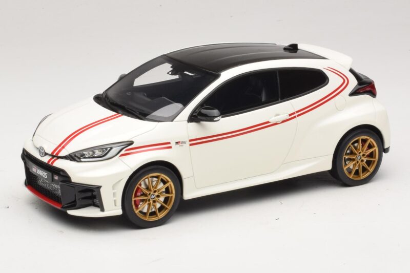 Toyota GR Yaris TGR Italy Ribota Laida Pure White Otto 1:18 OT1183 Derva