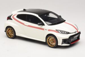 Toyota GR Yaris TGR Italy Ribota Laida Pure White Otto 1:18 OT1183 Derva - nuotrauka 4 iš 6