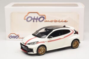 Toyota GR Yaris TGR Italy Ribota Laida Pure White Otto 1:18 OT1183 Derva - nuotrauka 6 iš 6
