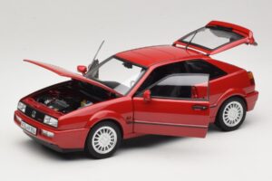 Volkswagen Corrado G60 Tornado Red Ribota Laida Norev 1:18 188661 Metalas - nuotrauka 2 iš 8