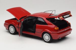 Volkswagen Corrado G60 Tornado Red Ribota Laida Norev 1:18 188661 Metalas - nuotrauka 5 iš 8