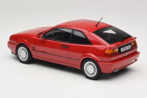 Volkswagen Corrado G60 Tornado Red Ribota Laida Norev 1:18 188661 Metalas - nuotrauka 7 iš 8