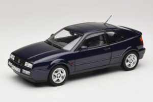 Volkswagen Corrado VR6 Aqua Blue Metallic Ribota Laida Norev 1:18 188660 Metalas