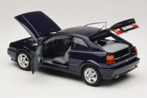 Volkswagen Corrado VR6 Aqua Blue Metallic Ribota Laida Norev 1:18 188660 Metalas - nuotrauka 5 iš 8