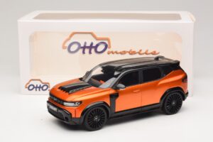 Dacia Duster Mk3 Redust Sport 4x2 Hybrid Metallic Orange Otto 1:18 OT1316 Derva - nuotrauka 6 iš 6