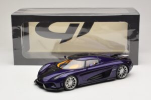 Koenigsegg Regera Violetinis GT Spirit 1:18 GT973 Derva - nuotrauka 6 iš 6