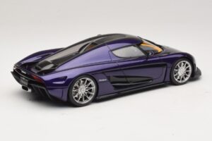 Koenigsegg Regera Violetinis GT Spirit 1:18 GT973 Derva - nuotrauka 2 iš 6