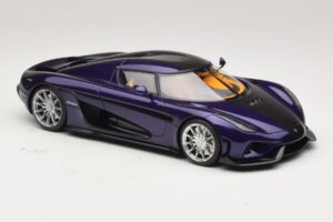Koenigsegg Regera Violetinis GT Spirit 1:18 GT973 Derva - nuotrauka 4 iš 6