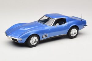 Chevrolet Corvette C3 Le Mans Blue Norev 1:18 189034 Metalas