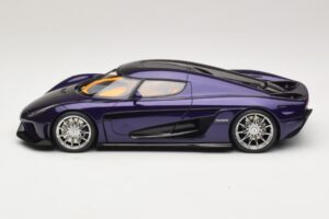 Koenigsegg Regera Violetinis GT Spirit 1:18 GT973 Derva - nuotrauka 3 iš 6