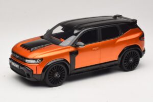 Dacia Duster Mk3 Redust Sport 4x2 Hybrid Metallic Orange Otto 1:18 OT1316 Derva