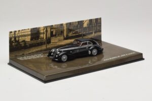 Alfa Romeo 8C 2900B Lungo Juodas Minichamps 1:43 436120421 Metalas - nuotrauka 2 iš 5