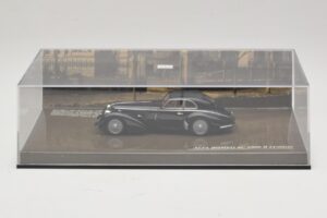 Alfa Romeo 8C 2900B Lungo Juodas Minichamps 1:43 436120421 Metalas - nuotrauka 5 iš 5