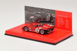 Alfa Romeo T33/3 #10 R. Stommelen / N. Galli ADAC 1000km Nurburgring 1971 Minichamps 1:43 436711210 Metalas - nuotrauka 3 iš 5