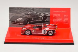 Alfa Romeo T33/3 #10 R. Stommelen / N. Galli ADAC 1000km Nurburgring 1971 Be Išorinės Dėžės Minichamps 1:43 436711210-R1 Meta