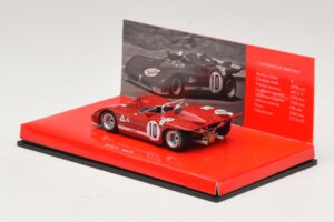 Alfa Romeo T33/3 #10 R. Stommelen / N. Galli ADAC 1000km Nurburgring 1971 Be Išorinės Dėžės Minichamps 1:43 436711210-R1 Meta - nuotrauka 3 iš 4
