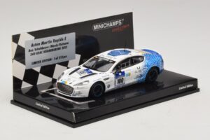 Aston Martin Rapide S #100 Bez / Schubauer 24 Hours of Nurburgring 2013 Minichamps 1:43 437131300 Metalas - nuotrauka 2 iš 5