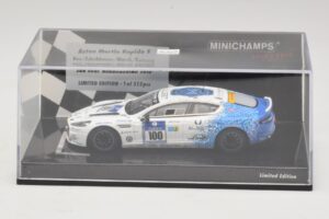 Aston Martin Rapide S #100 Bez / Schubauer 24 Hours of Nurburgring 2013 Minichamps 1:43 437131300 Metalas - nuotrauka 4 iš 5