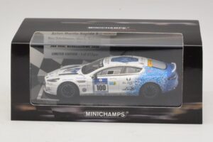 Aston Martin Rapide S #100 Bez / Schubauer 24 Hours of Nurburgring 2013 Minichamps 1:43 437131300 Metalas - nuotrauka 5 iš 5