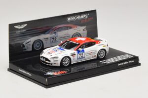 Aston Martin V8 Vantage #72 24 Hours of Nurburgring 2009 Minichamps 1:43 437091372 Metalas - nuotrauka 2 iš 5
