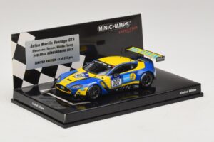 Aston Martin Vantage GT3 #007 A. Simonsen / Turner 24 Hours of Nurburgring 2013 Minichamps 1:43 437131307 Metalas - nuotrauka 2 iš 5