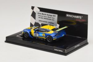 Aston Martin Vantage GT3 #007 A. Simonsen / Turner 24 Hours of Nurburgring 2013 Minichamps 1:43 437131307 Metalas - nuotrauka 3 iš 5