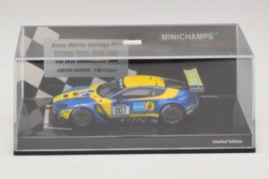 Aston Martin Vantage GT3 #007 A. Simonsen / Turner 24 Hours of Nurburgring 2013 Minichamps 1:43 437131307 Metalas - nuotrauka 4 iš 5