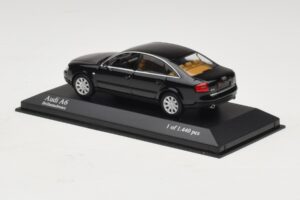 Audi A6 C5 Juodas Minichamps 1:43 430010200 Metalas - nuotrauka 3 iš 4