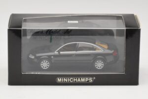 Audi A6 C5 Juodas Minichamps 1:43 430010200 Metalas - nuotrauka 4 iš 4