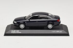 Audi A6 C5 Mėlyna Metalik Minichamps 1:43 430010201 Metalas