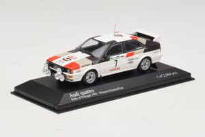 Audi Quattro #7 M. Mouton / F. Pons Pikes Peak International Hill Climb 1984 Minichamps 1:43 AUDI014 Metalas - nuotrauka 2 iš 4