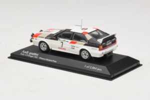 Audi Quattro #7 M. Mouton / F. Pons Pikes Peak International Hill Climb 1984 Minichamps 1:43 AUDI014 Metalas - nuotrauka 3 iš 4