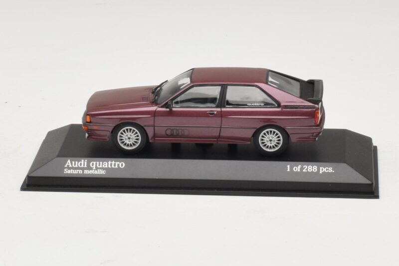 Audi Quattro Ruda Metalik Minichamps 1:43 Audi Quattro Ruda Metalik Minichamps 1:43 430019429 Metalas