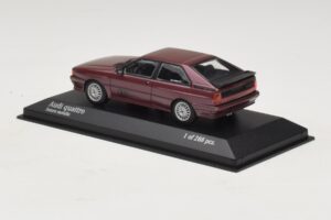 Audi Quattro Ruda Metalik Minichamps 1:43 430019429 Metalas - nuotrauka 3 iš 4