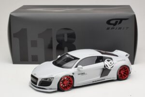Audi R8 42 Liberty Walk Baltas GT Spirit 1:18 GT325 Derva - nuotrauka 6 iš 6