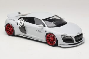 Audi R8 42 Liberty Walk Baltas GT Spirit 1:18 GT325 Derva - nuotrauka 4 iš 6