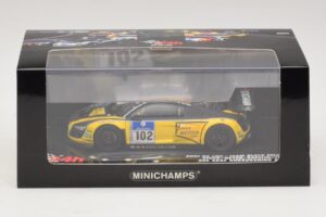 Audi R8 LMS GT3 #102 H-J. Stuck / H. Heyer Black Falcon 24 Hours of Nurburgring 2010 Minichamps 1:43 437101912 Metalas - nuotrauka 5 iš 5