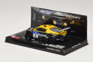 Audi R8 LMS GT3 #2 24 Hours of Nurburgring 2010 Minichamps 1:43 437101902 Metalas - nuotrauka 3 iš 5