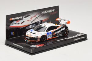Audi R8 LMS GT3 #49 Krebs / Vogler Hankook 24 Hours of Nurburgring 2010 Minichamps 1:43 437101949 Metalas - nuotrauka 2 iš 5