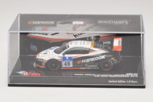 Audi R8 LMS GT3 #49 Krebs / Vogler Hankook 24 Hours of Nurburgring 2010 Minichamps 1:43 437101949 Metalas - nuotrauka 4 iš 5