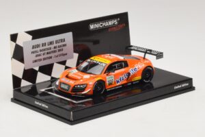 Audi R8 LMS Ultra #100 MS Racing Patel / Dobitsch ADAC GT Masters 2013 Minichamps 1:43 437130100 Metalas - nuotrauka 2 iš 5