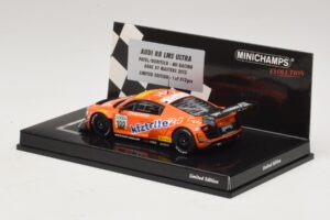 Audi R8 LMS Ultra #100 MS Racing Patel / Dobitsch ADAC GT Masters 2013 Minichamps 1:43 437130100 Metalas - nuotrauka 3 iš 5