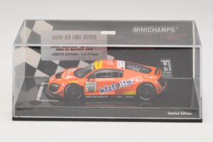 Audi R8 LMS Ultra #100 MS Racing Patel / Dobitsch ADAC GT Masters 2013 Minichamps 1:43 437130100 Metalas - nuotrauka 4 iš 5