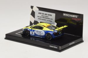 Audi R8 LMS Ultra #16 Busch 24 Hours of Nurburgring 2013 Minichamps 1:43 437130116 Metalas - nuotrauka 3 iš 5